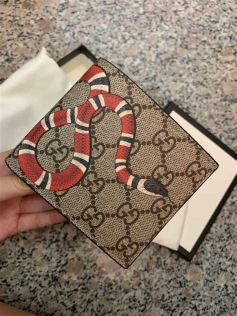 fake gucci wallet for men|gucci wallet snake original.